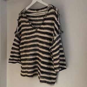Free People black and white sweater - Size Small